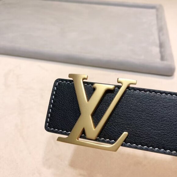 Louis Vuitton Black Damien Gold Buckle - Picture 6 of 6